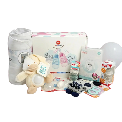  Solche Sets sind eine tolle Hilfe, um gut vorbereitet zu sein, wenn das Baby kommt.
