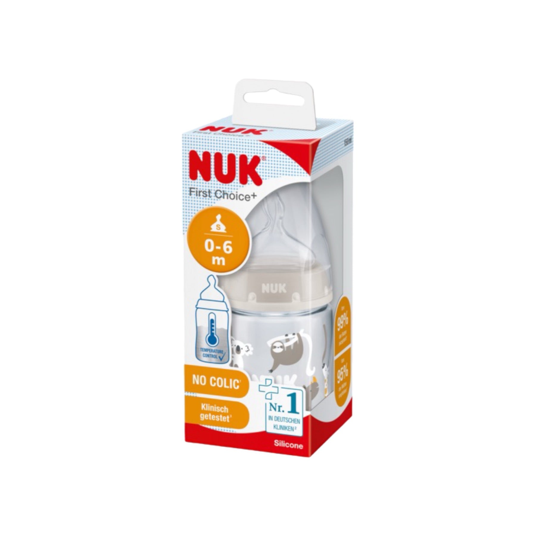 NUK Trinkflasche First Choice: Entwickelt, um die Bedürfnisse Ihres Babys zu erfüllen und eine einfache, natürliche Fütterung zu ermöglichen