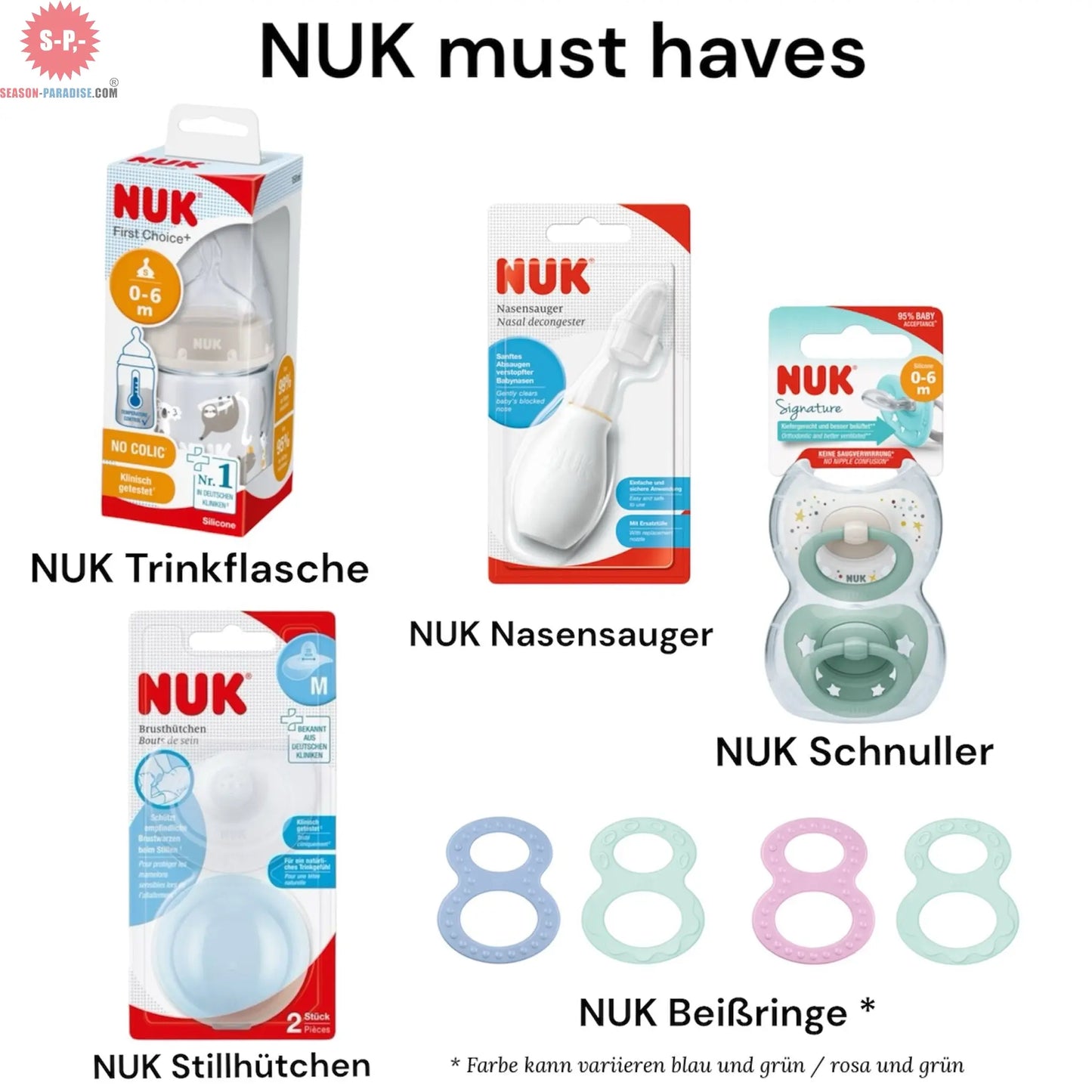 Tolle must haves von NUK für dein Baby