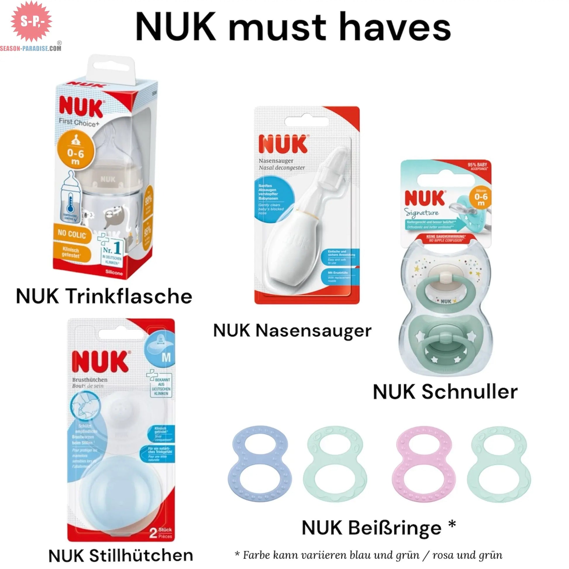 Tolle must haves von NUK für dein Baby